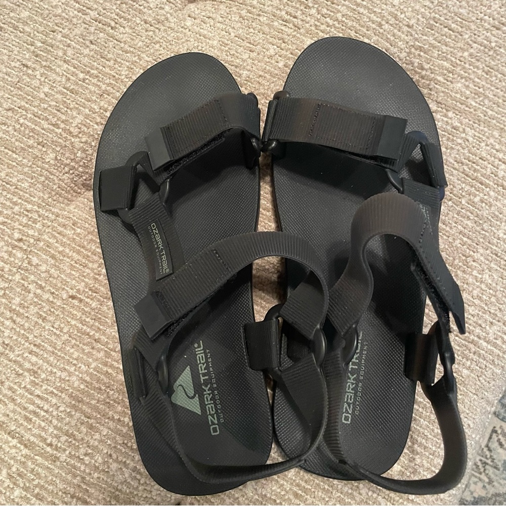 Ozark Trail Black Outdoor Sandals